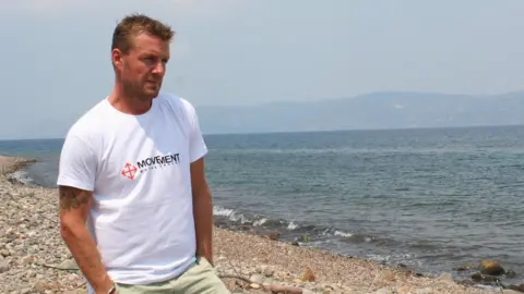 Charlie MacGregor Charlie MacGregor at the beach in Lesbos