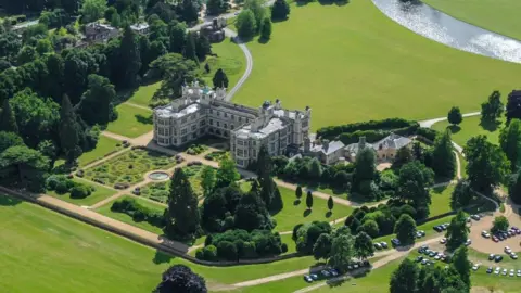 Getty Images Audley End house aerial