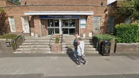 Google Former library building