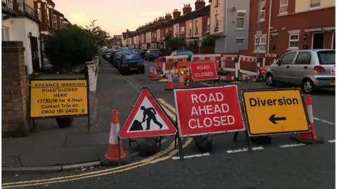 BBC roadworks