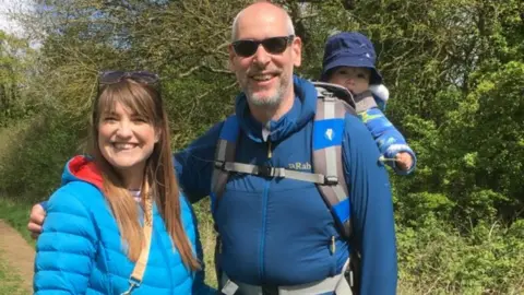 Family Handout Laura and Alex Culpin with son, Seb