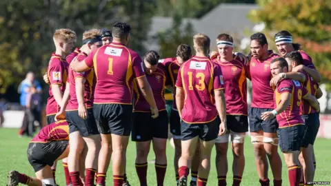 Getty Images rugby players on the pitch