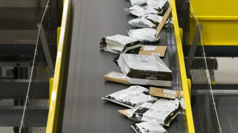 Getty Images Amazon parcels