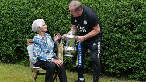 Leicester City Football Club Margaret Angell, Alan Birchenall and the FA Cup