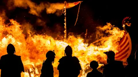 Getty Images Up Helly Aa