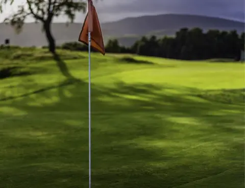 Getty Images Golf flag