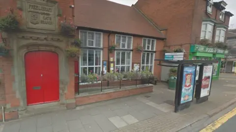 Google A50 Woodgate bus stop