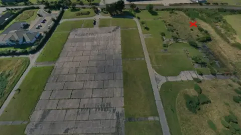 Manx Utilites The location in Jurby for the new reservoir