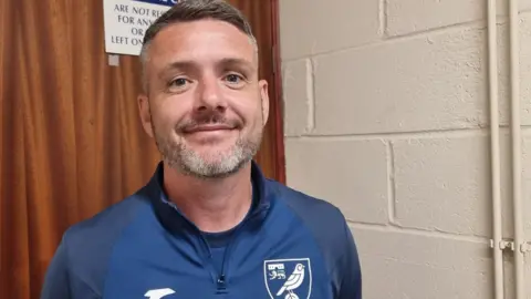 BBC Norwich City Women's head coach Martin Herdman