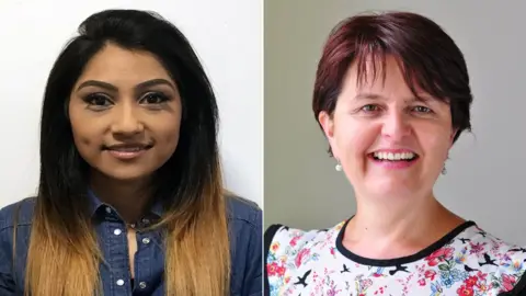 AOC/NCS Samrita Hayer and Catherine Sezen