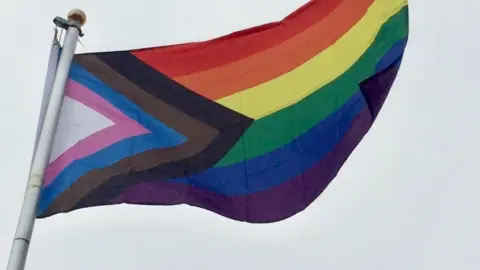 Norwich Pride Progress flag