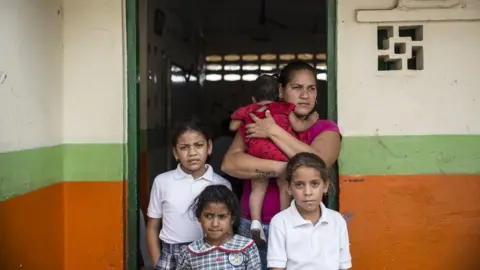 Glenna Gordon/Save the Children Elena with her 4 children