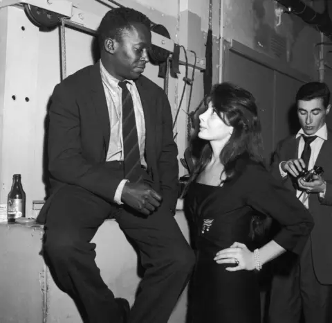 Getty Images Miles Davis and Juliette Gréco