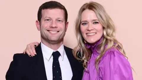 Dave Fisher/Shutterstock/BAFTA Dermot O'Leary and Edith Bowman