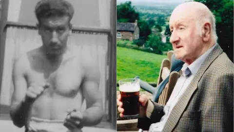 Joe Tucker Eric Tucker as a boxer and in retirement