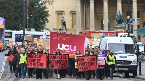 UCU Strike rally in Bristol
