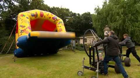 Wind machine test investigation by BBC