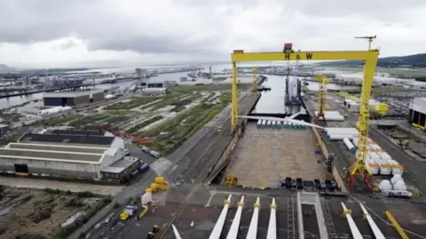 BBC Harland and Wolff shipyard