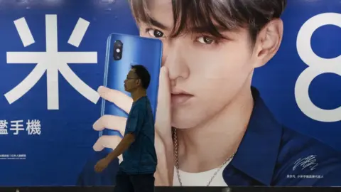 Getty Images Xiaomi advertising