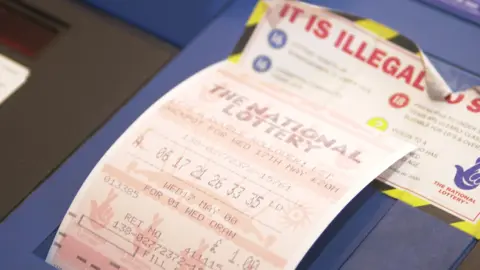 BBC Lottery ticket