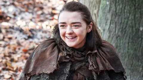 Shutterstock Arya, played by Maisie Williams