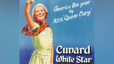 University of Liverpool Library Cunard White Star poster
