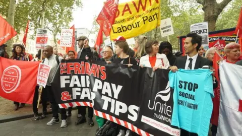 BBC Fast food workers strike