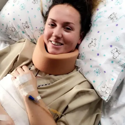 Sophie Wilson Sophie Wilson in hospital