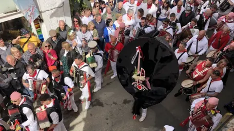 BBC Padstow's 'Obby 'Oss festival