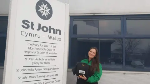 St John Ambulance Cymru Kimberley Low