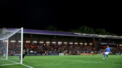 Reuters Stockport game