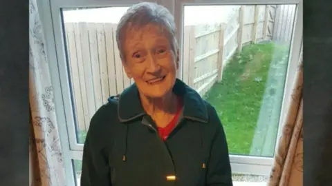 Edith Watters died with Covid-19 at a Newtownabbey care home last week