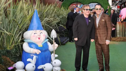 Getty Images Elton John and David Furnish