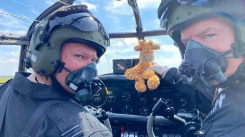 Other Geoffrey in a cockpit