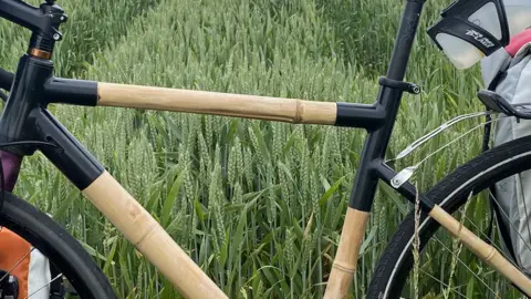 Kate Strong Bamboo bike frame
