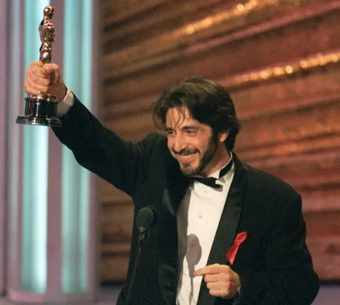 Getty Images Al Pacino the last time he was nominated for an Oscar, in 1993