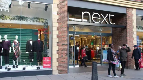 Getty Images Next store brand logo in Cambridge