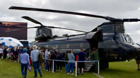 John Bray/BBC Plane at the show