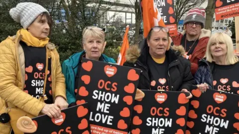 BBC Hospital staff protest over working conditions