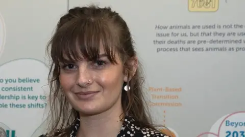 Vegan Society Louisianna Waring, senior insight and policy officer for the Vegan Society