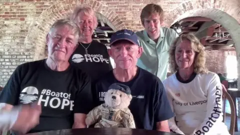 BBC Bernie Hollywood with family