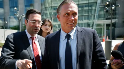 Getty Images Devon Archer leaving Congress