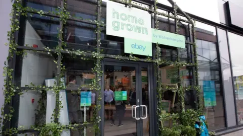 EBay/Wolverhampton Council The store in Wolverhampton