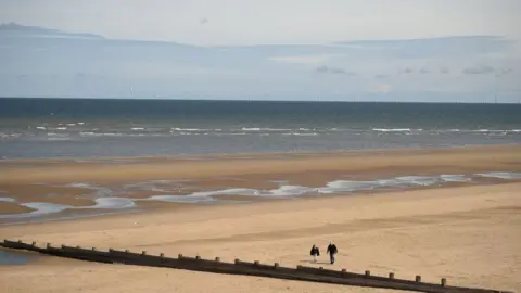 Getty Images Rhyl beach