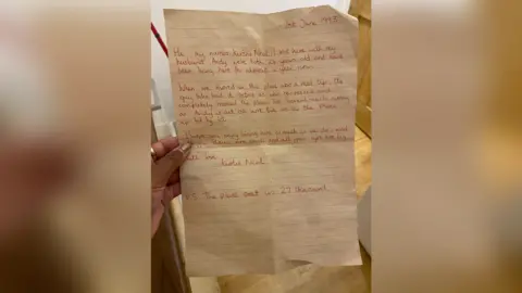 Aimee Oliver A letter written by Katie Neal to the future people living in her flat.