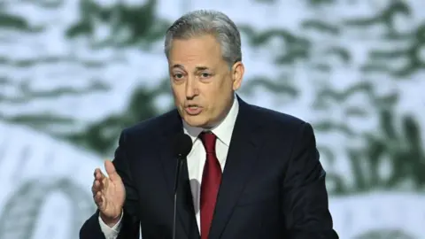 Getty Images David Sacks, a venture capitalist, speaks at the RNC