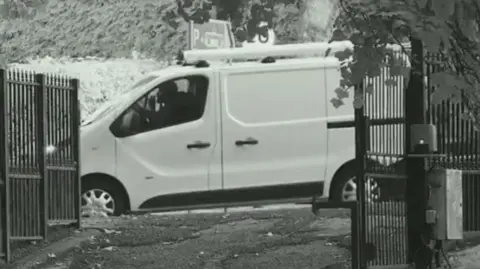 Nottinghamshire Police CCTV footage from the day of the Nottingham attacks on 13 June 2023, showing triple killer Valdo Calocane driving the van he stole from one of his victims, Ian Coates. 