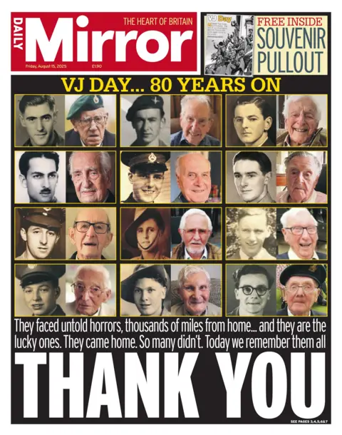 Title On the Pages in front of the Miracle Days: "thanks", 