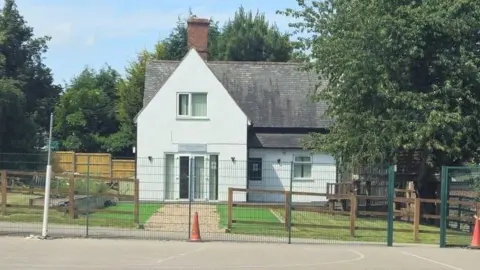 Supplied A view of the 'Tree House' on the grounds of Python Hill Academy.