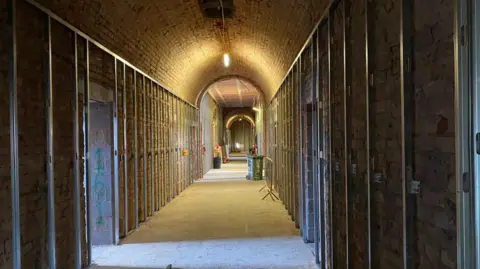 LDRS A corridor at a former hospital